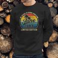 Vintage Born In June 1983 Retro 38 Years Old 38Th Birthday Sweatshirt Gifts for Him