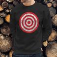 Vintage Bullseye Target Bulls Eye Gift Joke Sweatshirt Gifts for Him