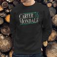 Vintage Carter Mondale 1976 Jimmy Carter Retro Campaign Sweatshirt Gifts for Him