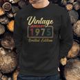 Vintage January 1975 Limited Edition 47 Years Old Birthday Sweatshirt Gifts for Him