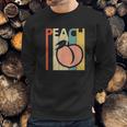 Vintage Peach Peach Fruit Emoji Gift Sweatshirt Gifts for Him