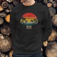 Vintage Rio De Janeiro - Brazil Beach Souvenir Sweatshirt Gifts for Him