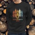 Vintage Style Hiking Camping Adventure Time Sweatshirt Gifts for Him