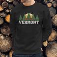 Vintage Vermont Retro Logo Sweatshirt Gifts for Him