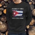 Viva Cuba Libre Patria Y Vida Sweatshirt Gifts for Him