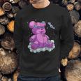 Voodoo Doll Pastel Goth Teddy Bear Witchcraft Halloween Sweatshirt Gifts for Him