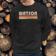 Watson Surname Funny Retro Vintage 80S 90S Birthday Reunion Sweatshirt Gifts for Him