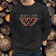 Waylon Jennings Wings W Logo Slim-Fit Sweatshirt Gifts for Him