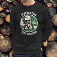 Weed Blazing Sweatshirt Gifts for Him