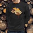 Wildlife Safari Animals Ivory Elephant Sweatshirt Gifts for Him