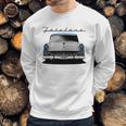 1956 Ford Fairlane Front Blue White Sweatshirt Gifts for Him