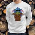 Baby Yoda And Baby Stitch Sweatshirt Gifts for Him