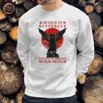 Batcat Buckle Up Buttercup You Just Flipped My Witch Switch Sweatshirt Sweatshirt Gifts for Him