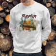 Berlin Landmarks U Bahn Subway Sweatshirt Gifts for Him