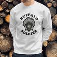 Buffalo Soldier Reggae Music Cool Vintage Bob Rastafarian Lion Marley Graphic Sweatshirt Gifts for Him