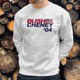 Bush Cheney White Sweatshirt Gifts for Him