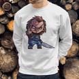 Chucky Middle Finger Sweatshirt Gifts for Him