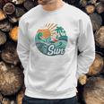 Here Comes The Sun Vintage Style Retro 60S Summer Gift Sweatshirt Gifts for Him