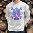 Creepy Kawaii Pastel Goth Cat Kawaii Clothes Mall Goth Sweatshirt Gifts for Him