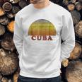 Cuba Retro Vintage 70S Throwback Sweatshirt Gifts for Him