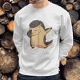 Dabbing Pangolin Endangered Manis Animal Sweatshirt Gifts for Him