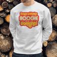 Dance With The Boogie Tonight Vintage 1970S Distressed Sweatshirt Gifts for Him