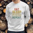 Eat Sleep Opera Repeat Singer Lover Funny Gift Vintage Sweatshirt Gifts for Him