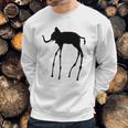 Elephant Surrealist Artwork Surrealism Period Sweatshirt Gifts for Him