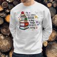 An Ella James Book A Day Keeps Reality Away Sweatshirt Gifts for Him