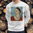 Frida Kahlo Portrait Art Sweatshirt Gifts for Him