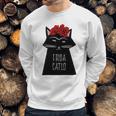 Funny Frida Kahlo Cat Art Sweatshirt Gifts for Him