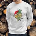 Funny Pineapple Pizza Forbidden Love Hawaiian Sweatshirt Gifts for Him