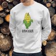 Funny Uni Corn Unicorn Corn Lovers Corn Farmer Sweatshirt Gifts for Him