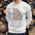 Georgia Peach State Atlanta Georgia On My Mind Sweatshirt Gifts for Him