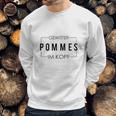 Gewitter Im Kopf Pommes Tourette Gisela Sweatshirt Gifts for Him