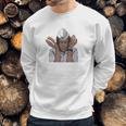 Good Burge Hand Drawn Direct To Garment Printed Sweatshirt Gifts for Him