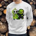 Grinch And Jack Skellington Sweatshirt Gifts for Him