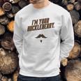 Im Your Huckleberry Western Quote Funny Vintage Gray Sweatshirt Gifts for Him