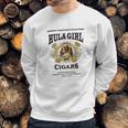 Hula Girl Cigar Sweatshirt Gifts for Him