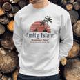 Jaws Amity Island Welcomes You Natural Sweatshirt Gifts for Him