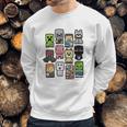 Jinx Minecraft Bobble Mobs Roll Sweatshirt Gifts for Him