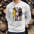 Kobe Jordan James The Greatest Of All Time Sweatshirt Gifts for Him