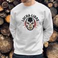 Lucha Libre Retro Mexican Wrestler Wrestling Red M Sweatshirt Gifts for Him