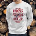 The Mandalorian You Are Both Hunter And Prey Sweatshirt Gifts for Him