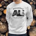 Muhammad Ali Sting Sweatshirt Gifts for Him