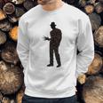 A Nightmare On Elm Street Freddy Silhouette Fill Sweatshirt Gifts for Him