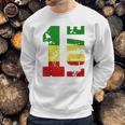 One Love Jamaica Apparel Rasta Reggae Music Caribbean Pride Sweatshirt Gifts for Him