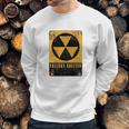 Radiation Radioactive Fallout Shelter Sweatshirt Gifts for Him