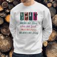 Schitt’S Creek Dress Like Alexis Love Like David Moira Johnny Shirt Sweatshirt Gifts for Him