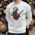 Skeleton Rock Eddie Van Halen Sweatshirt Gifts for Him